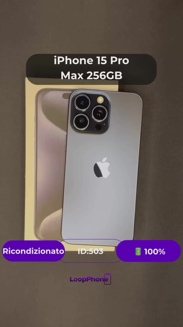 iPhone 15 Pro Max 256GB - ID: 503