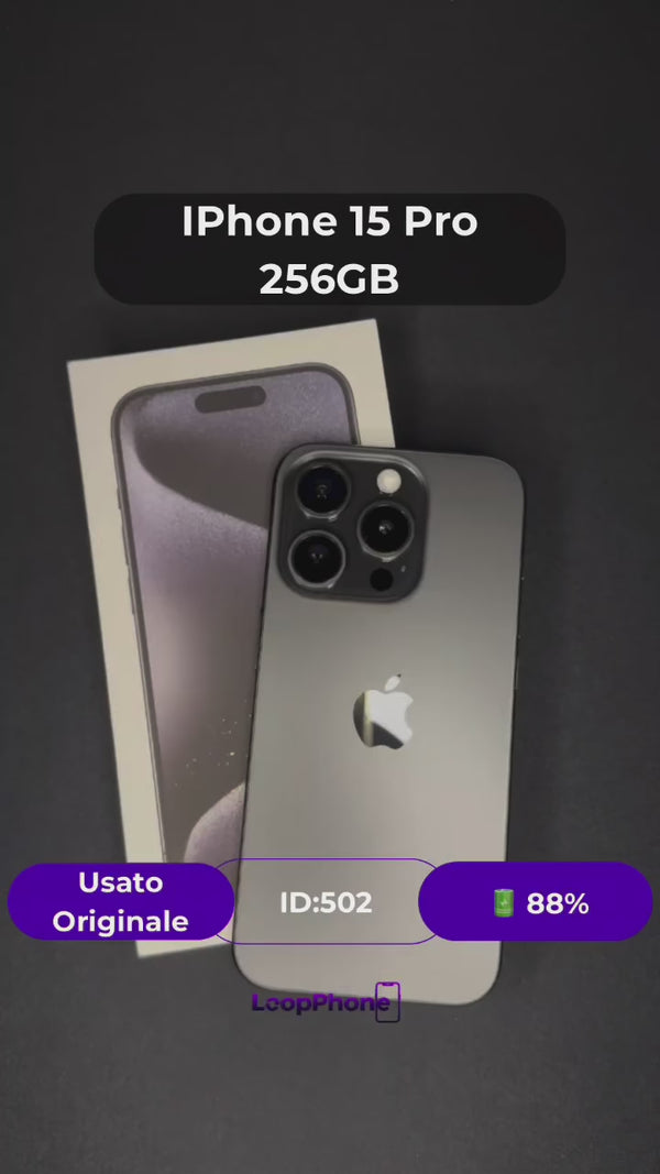 iPhone 15 Pro 256GB - ID: 502